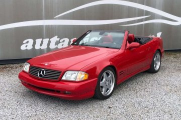 Mercedes-Benz SL500 V8 !! Czerwony !! Panorama !! autaniszowe.pl !!