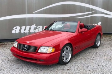 Mercedes-Benz SL500 V8 !! Czerwony !! Panorama !! autaniszowe.pl !!